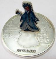 () Монета Остров Науру 2008 год   ""   Серебро (Ag)  UNC